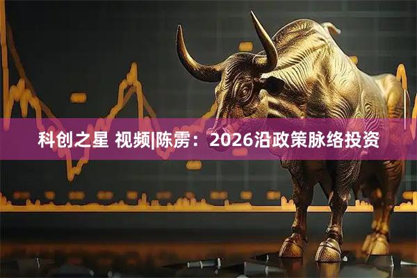 科创之星 视频|陈雳：2026沿政策脉络投资
