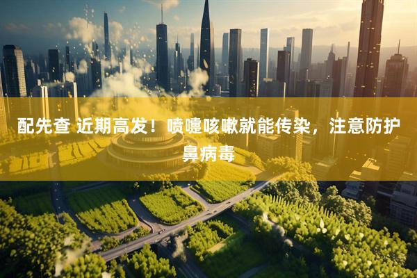 配先查 近期高发！喷嚏咳嗽就能传染，注意防护鼻病毒