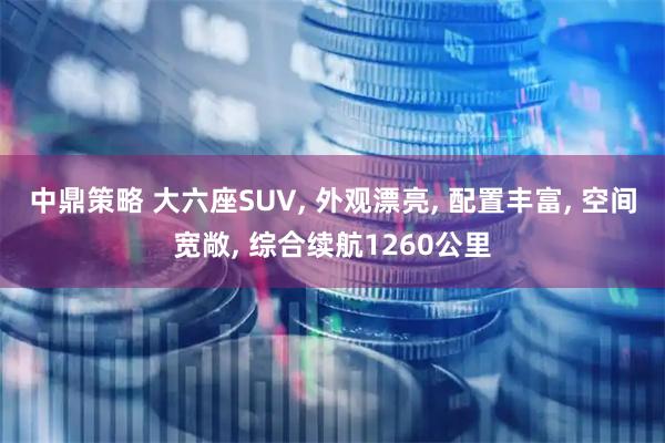 中鼎策略 大六座SUV, 外观漂亮, 配置丰富, 空间宽敞, 综合续航1260公里