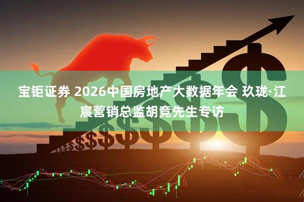 宝钜证券 2026中国房地产大数据年会 玖珑·江宸营销总监胡竞先生专访