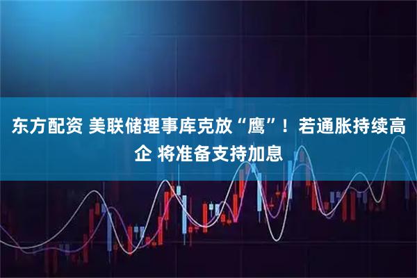 东方配资 美联储理事库克放“鹰”！若通胀持续高企 将准备支持加息